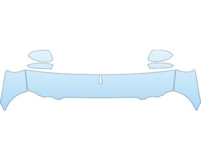 2004 JAGUAR XJ8  Hood Fenders Mirrors. Kit - PRECUT PPF CLEAR BRA WRAP