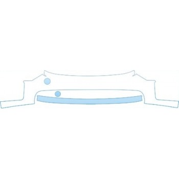 PAINT PROTECTION KIT - 2007 JAGUAR XKR COUPE LOWER BUMPER KIT - PRECUT PPF CLEAR BRA WRAP