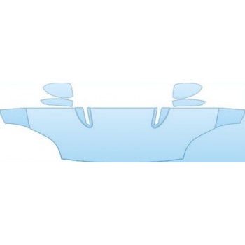 2007 JAGUAR XKR COUPE  Hood Fender Mirror Kit - PRECUT PPF CLEAR BRA WRAP