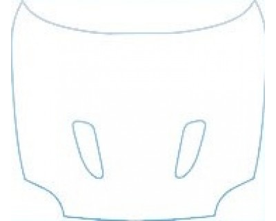 PAINT PROTECTION KIT - 2007 JAGUAR XKR COUPE FULL HOOD KIT - PRECUT PPF CLEAR BRA WRAP