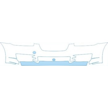 PAINT PROTECTION KIT - 2008 JAGUAR XF PREMIUM-LUXURY BUMPER KIT - PRECUT PPF CLEAR BRA WRAP