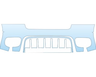 PAINT PROTECTION KIT - 2002 JEEP GRAND CHEROKEE BUMPER - PRECUT PPF CLEAR BRA WRAP