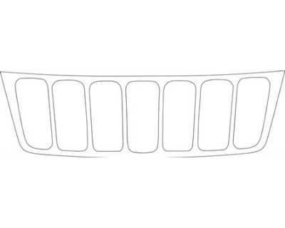2002 JEEP GRAND CHEROKEE  LIMITED  GRILLE KIT