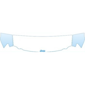 PAINT PROTECTION KIT - 2007 JEEP GRAND CHEROKEE BASE HOOD FENDER KIT - PRECUT PPF CLEAR BRA WRAP