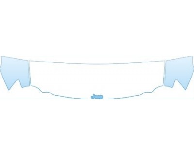 PAINT PROTECTION KIT - 2006 JEEP GRAND CHEROKEE BASE HOOD FENDER KIT - PRECUT PPF CLEAR BRA WRAP