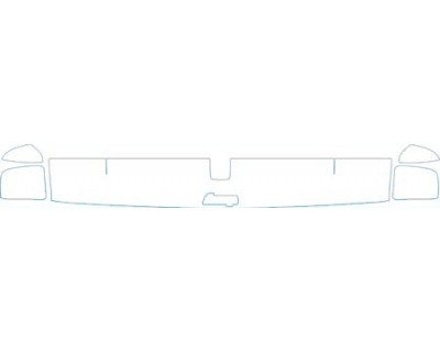 1997 JEEP GRAND CHEROKEE  HOOD FENDER AND MIRROR KIT