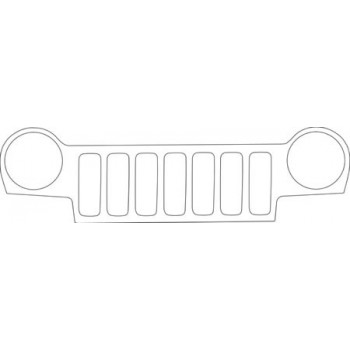 2002 JEEP LIBERTY  GRILLE KIT