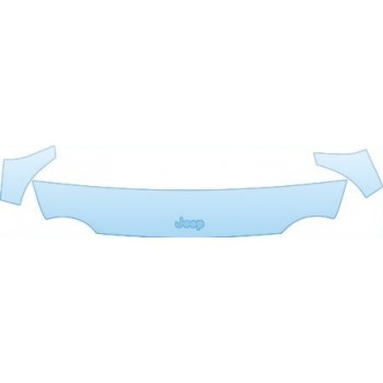 2002 JEEP LIBERTY  Hood Fender Mirror Kit - PRECUT PPF CLEAR BRA WRAP