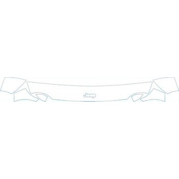 2005 JEEP LIBERTY BASE  Hood Fender Mirror Kit - PRECUT PPF CLEAR BRA WRAP