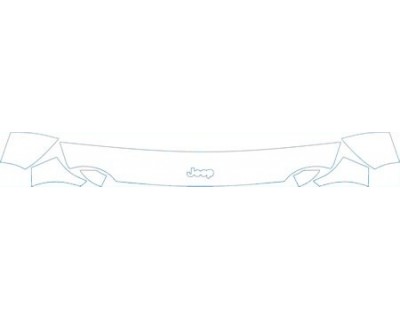 2005 JEEP LIBERTY BASE  Hood Fender Mirror Kit - PRECUT PPF CLEAR BRA WRAP