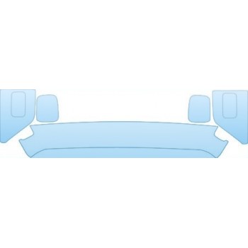 2003 JEEP TJ  HOOD- FENDER-MIRROR - PRECUT PPF CLEAR BRA WRAP