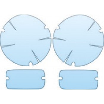 2003 JEEP TJ  HEADLIGHTS - PRECUT PPF CLEAR BRA WRAP