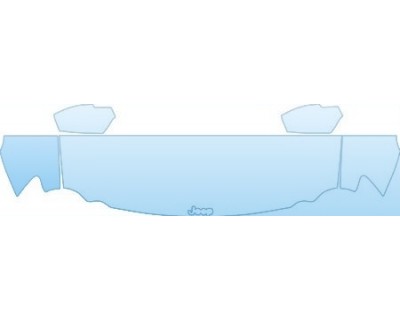 2006 JEEP GRAND CHEROKEE SRT8  Hood Fender Mirror Kit - PRECUT PPF CLEAR BRA WRAP