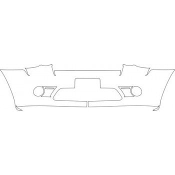 2010 JEEP GRAND CHEROKEE SRT8  Bumper With Plate Cut Out Kit