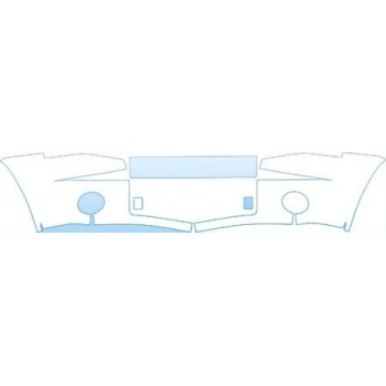 PAINT PROTECTION KIT - 2009 JEEP COMPASS BASE BUMPER KIT - PRECUT PPF CLEAR BRA WRAP
