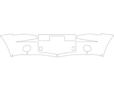 2010 JEEP COMPASS BASE  Bumper (plate Cut Out) Kit