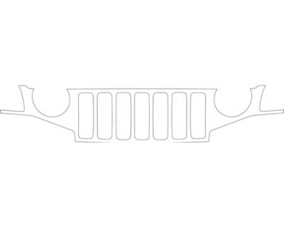 2008 JEEP COMPASS BASE  Grille Kit