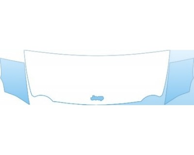 PAINT PROTECTION KIT - 2008 JEEP COMPASS SPORT HOOD FENDER KIT - PRECUT PPF CLEAR BRA WRAP