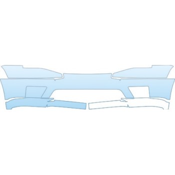 Precut PPF Kit – Clear Bra Paint Protection Film PAINT PROTECTION KIT - 2008 JEEP COMPASS RALLYE BUMPER KIT - PRECUT PPF CLEAR BRA WRAP