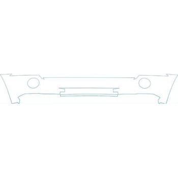 PAINT PROTECTION KIT - 2009 JEEP PATRIOT SPORT BUMPER KIT - PRECUT PPF CLEAR BRA WRAP