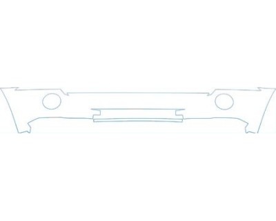 PAINT PROTECTION KIT - 2009 JEEP PATRIOT SPORT BUMPER KIT - PRECUT PPF CLEAR BRA WRAP