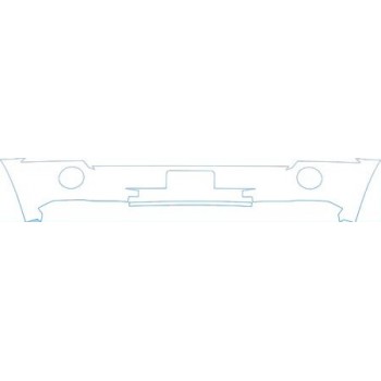 2009 JEEP PATRIOT SPORT  Bumper With Plate Cut Out Kit