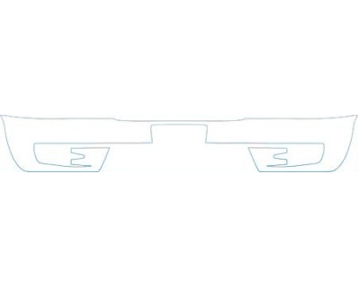 PAINT PROTECTION KIT - 2004 KIA OPTIMA BUMPER KIT - PRECUT PPF CLEAR BRA WRAP