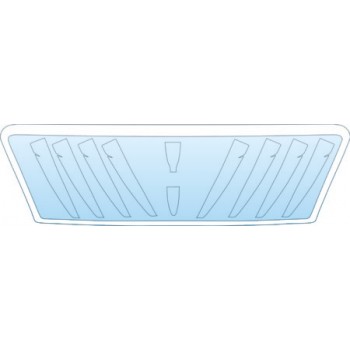 PAINT PROTECTION KIT - 2003 KIA OPTIMA GRILLE KIT - PRECUT PPF CLEAR BRA WRAP