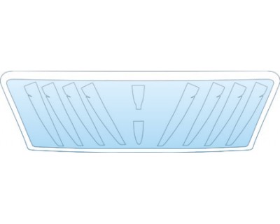 PAINT PROTECTION KIT - 2004 KIA OPTIMA GRILLE KIT - PRECUT PPF CLEAR BRA WRAP