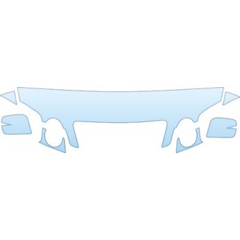 PAINT PROTECTION KIT - 2003 KIA OPTIMA HOOD FENDER AND MIRROR KIT - PRECUT PPF CLEAR BRA WRAP