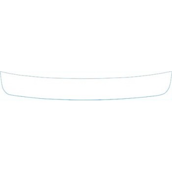 PAINT PROTECTION KIT - 2004 KIA OPTIMA REAR BUMPER DECK KIT - PRECUT PPF CLEAR BRA WRAP