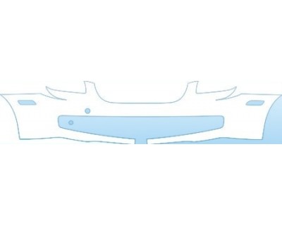 PAINT PROTECTION KIT - 2008 KIA OPTIMA X BUMPER KIT - PRECUT PPF CLEAR BRA WRAP