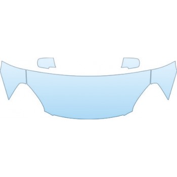 2008 KIA OPTIMA X  Hood Fender Mirror Kit - PRECUT PPF CLEAR BRA WRAP