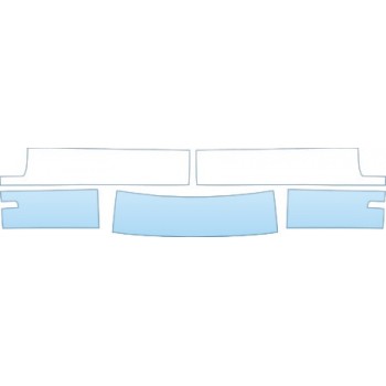 2003 KIA RIO  DOOR SILL- BUMPER REAR