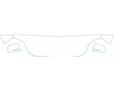 PAINT PROTECTION KIT - 2003 KIA RIO HOOD FENDER MIRROR - PRECUT PPF CLEAR BRA WRAP