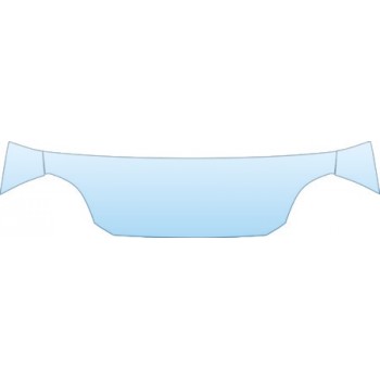 PAINT PROTECTION KIT - 2005 KIA RIO BASE HOOD FENDER KIT - PRECUT PPF CLEAR BRA WRAP
