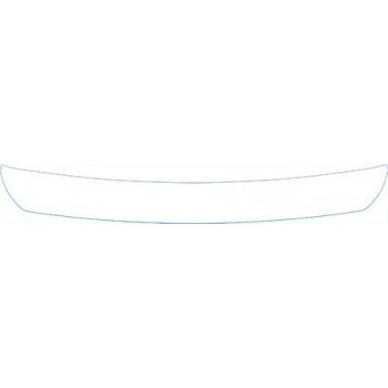 PAINT PROTECTION KIT - 2004 KIA RIO REAR BUMPER DECK KIT - PRECUT PPF CLEAR BRA WRAP