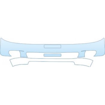 2003 KIA SPECTRA GSX  BUMPER GRILLE