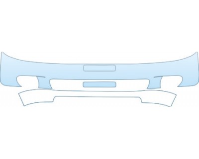 2003 KIA SPECTRA GSX  BUMPER GRILLE