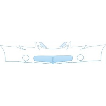 PAINT PROTECTION KIT - 2004 KIA SPECTRA BUMPER - PRECUT PPF CLEAR BRA WRAP