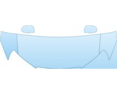 PAINT PROTECTION KIT - 2004 KIA SPECTRA SX HOOD FENDER MIRROR KIT - PRECUT PPF CLEAR BRA WRAP