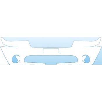 PAINT PROTECTION KIT - 2004 KIA SEDONA BUMPER KIT - PRECUT PPF CLEAR BRA WRAP