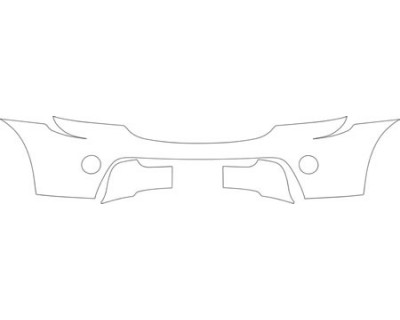 2010 KIA SORENTO EX  Bumper With Plate Cut Out Kit