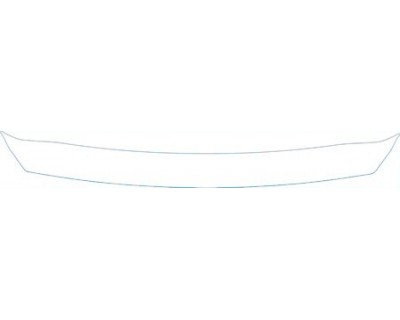 PAINT PROTECTION KIT - 2004 KIA AMANTI REAR BUMPER DECK KIT - PRECUT PPF CLEAR BRA WRAP