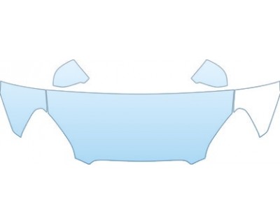 2009 KIA RONDO LX  Hood Fender Mirror Kit - PRECUT PPF CLEAR BRA WRAP
