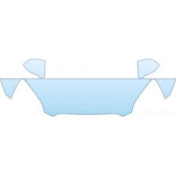 2007 KIA RONDO EX  Hood Fender Mirror Kit - PRECUT PPF CLEAR BRA WRAP