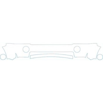 PAINT PROTECTION KIT - 2009 LAND ROVER RANGE ROVER SUPERCHARGED BUMPER KIT - PRECUT PPF CLEAR BRA WRAP