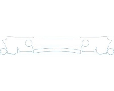 PAINT PROTECTION KIT - 2009 LAND ROVER RANGE ROVER HSE BUMPER KIT - PRECUT PPF CLEAR BRA WRAP