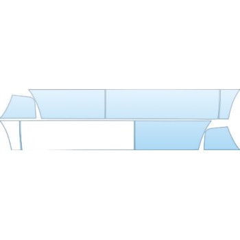 PAINT PROTECTION KIT - 2009 LAND ROVER LR-3 HSE DOORS KIT - PRECUT PPF CLEAR BRA WRAP