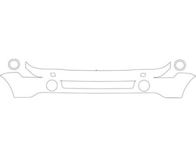 2009 LAND ROVER RANGE ROVER SPORT HSE Bumper With Washers Kit